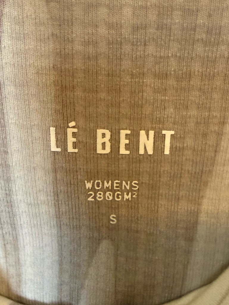 L Bent Womens Heavyweight Grid Fleece 3/4 Wool Blend Legging Nwt Small — image 4 of 8